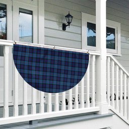 ScotsTee Shop Scottish MacCorquodale 2 Tartan Non-Pleated Fan Flag Bunting Banner