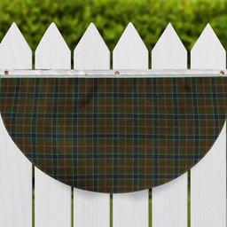 ScotsTee Shop Scottish MacLean of Kingairloch Tartan Non-Pleated Fan Flag Bunting Banner