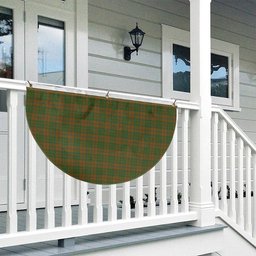 ScotsTee Shop Scottish McAlister of Glenbarr Hunting Modern Tartan Non-Pleated Fan Flag Bunting Banner