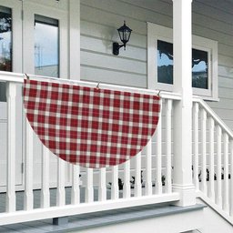 ScotsTee Shop Scottish McFie Dress Modern Tartan Non-Pleated Fan Flag Bunting Banner