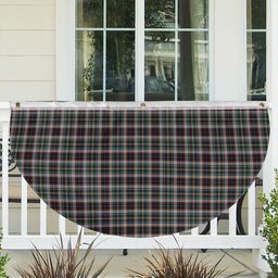 ScotsTee Shop Scottish Innes Dress Tartan Non-Pleated Fan Flag Bunting Banner