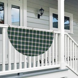 ScotsTee Shop Scottish Malcolm Dress Ancient Tartan Non-Pleated Fan Flag Bunting Banner