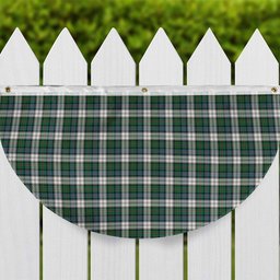 ScotsTee Shop Scottish Malcolm Dress Ancient Tartan Non-Pleated Fan Flag Bunting Banner