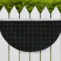 ScotsTee Shop Scottish Gordon Old Tartan Non-Pleated Fan Flag Bunting Banner