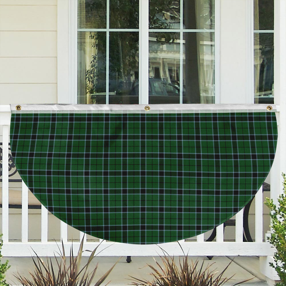 ScotsTee Shop Scottish Innes Hunting Tartan Non-Pleated Fan Flag Bunting Banner
