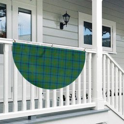 ScotsTee Shop Scottish Johnstone Ancient Tartan Non-Pleated Fan Flag Bunting Banner