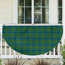 ScotsTee Shop Scottish Johnstone Ancient Tartan Non-Pleated Fan Flag Bunting Banner