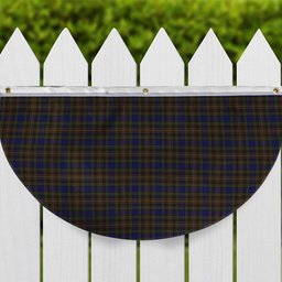 ScotsTee Shop Scottish Highfield Hunting Tartan Non-Pleated Fan Flag Bunting Banner