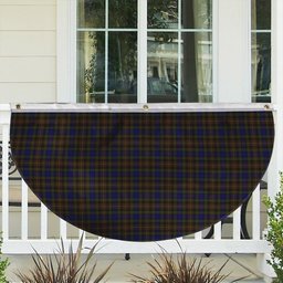 ScotsTee Shop Scottish Highfield Hunting Tartan Non-Pleated Fan Flag Bunting Banner