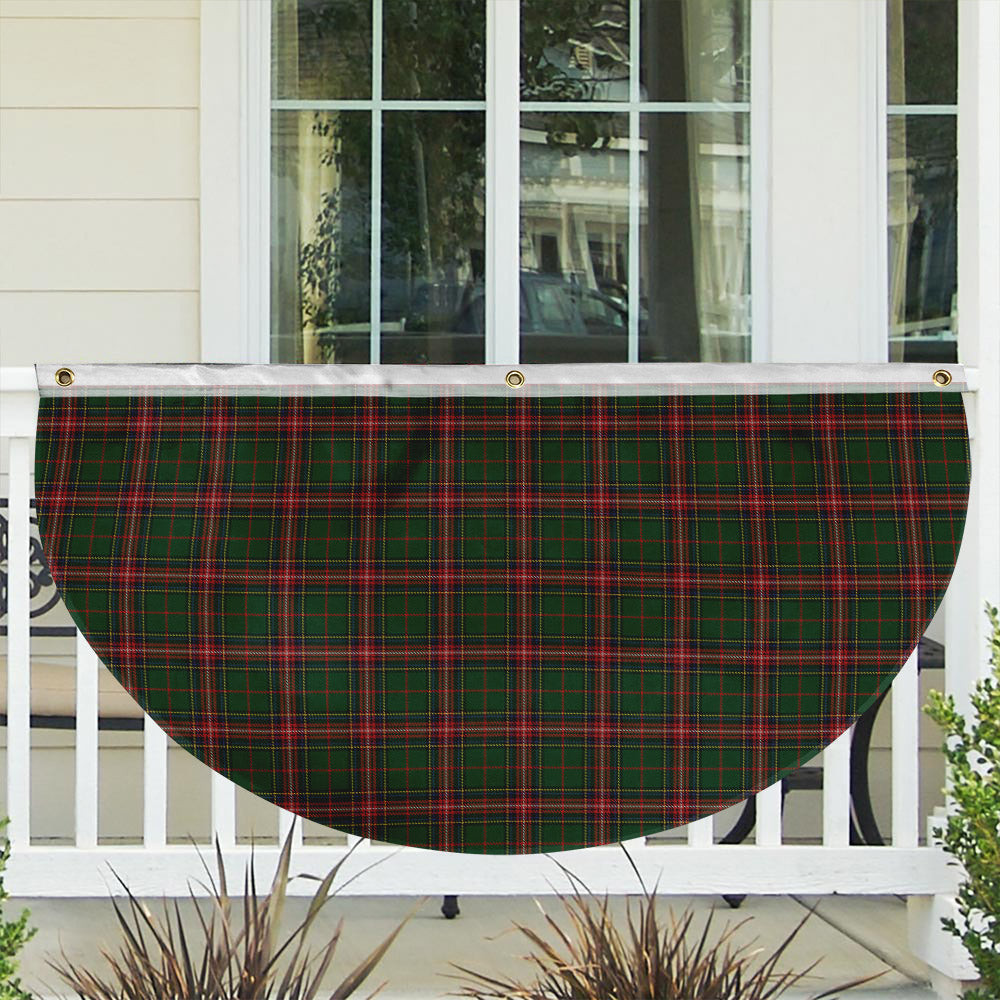 ScotsTee Shop Scottish King George VI Tartan Non-Pleated Fan Flag Bunting Banner