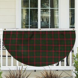 ScotsTee Shop Scottish King George VI Tartan Non-Pleated Fan Flag Bunting Banner