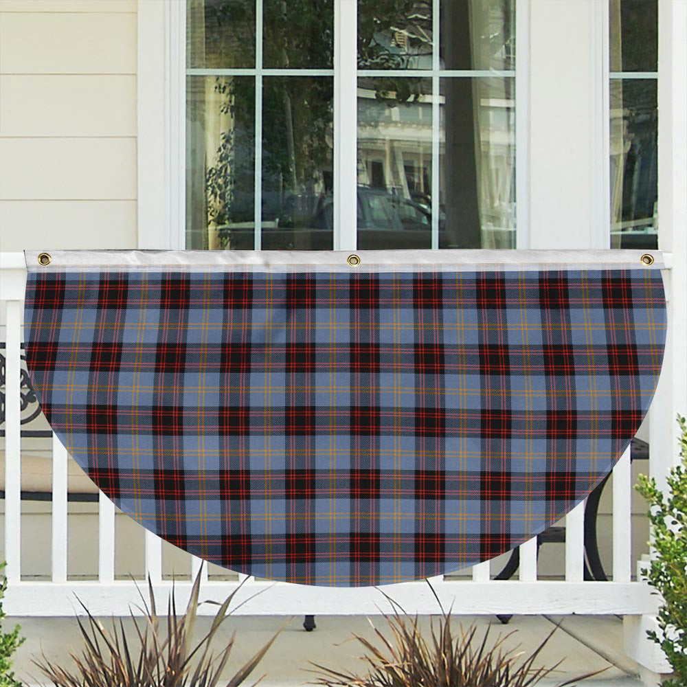 ScotsTee Shop Scottish Rutherford Ancient Tartan Non-Pleated Fan Flag Bunting Banner