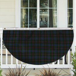 ScotsTee Shop Scottish MacKean Hunting Tartan Non-Pleated Fan Flag Bunting Banner