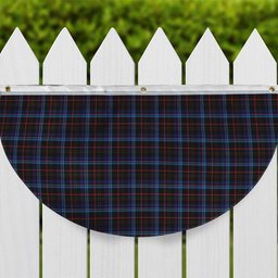 ScotsTee Shop Scottish Kennedy Irish Tartan Non-Pleated Fan Flag Bunting Banner