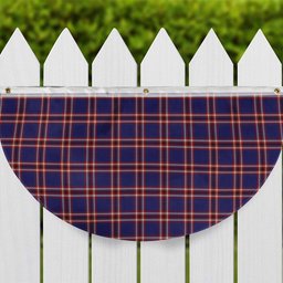 ScotsTee Shop Scottish Laing of Archiestown Tartan Non-Pleated Fan Flag Bunting Banner