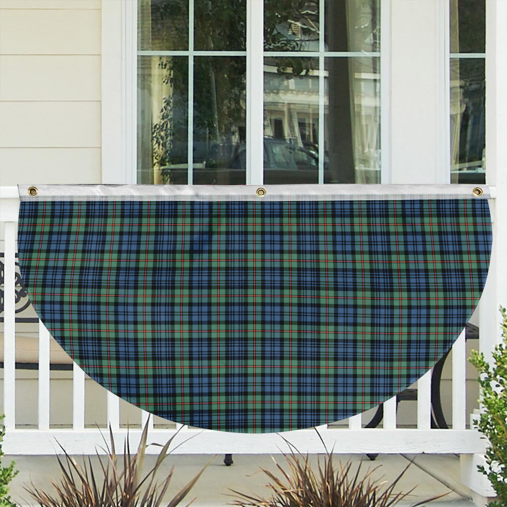 ScotsTee Shop Scottish MacKinlay Ancient Tartan Non-Pleated Fan Flag Bunting Banner
