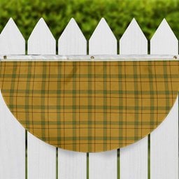 ScotsTee Shop Scottish Houston Tartan Non-Pleated Fan Flag Bunting Banner