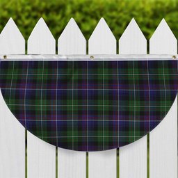 ScotsTee Shop Scottish Rankin Dalgleish 2 Tartan Non-Pleated Fan Flag Bunting Banner