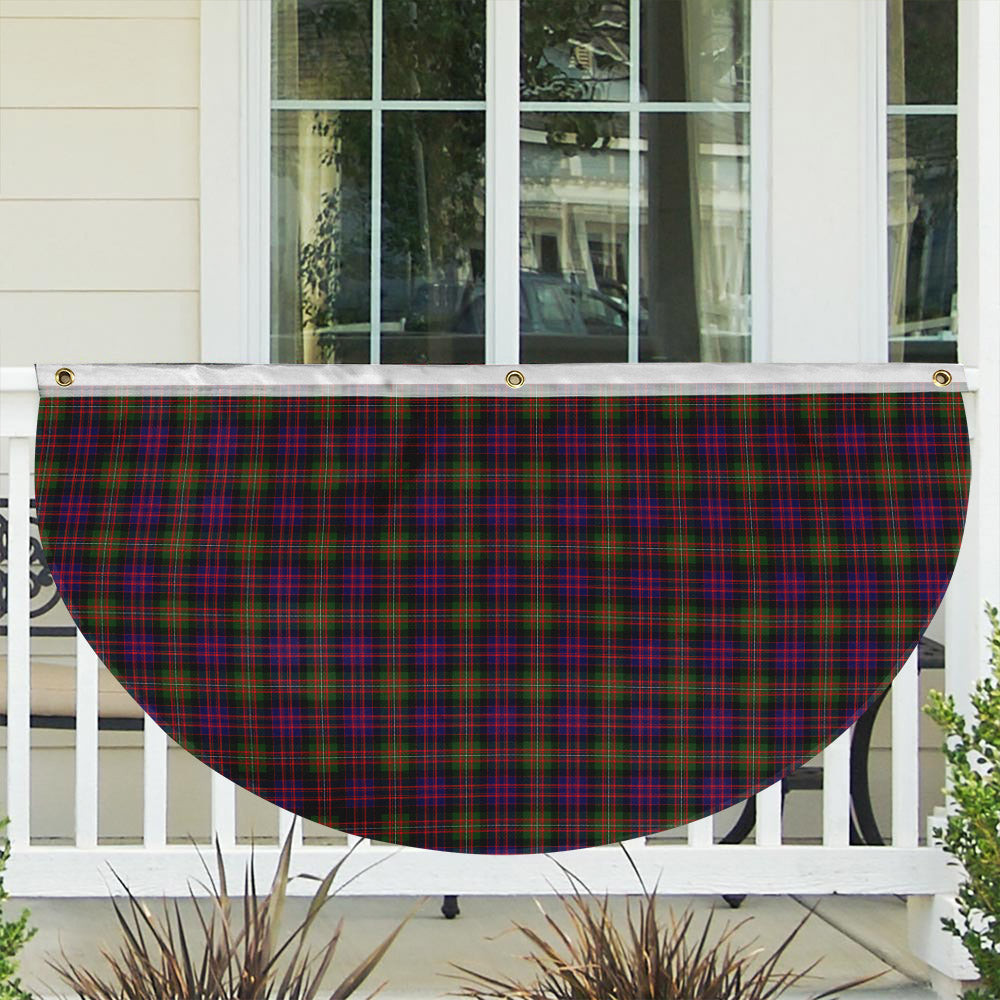 ScotsTee Shop Scottish MacDonnell of Glengarry Modern Tartan Non-Pleated Fan Flag Bunting Banner