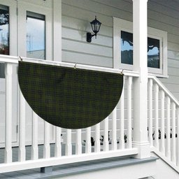 ScotsTee Shop Scottish McLean Hunting Tartan Non-Pleated Fan Flag Bunting Banner