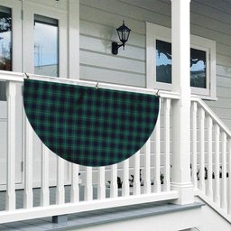 ScotsTee Shop Scottish Oliphant Modern Clan Tartan Non-Pleated Fan Flag Bunting Banner