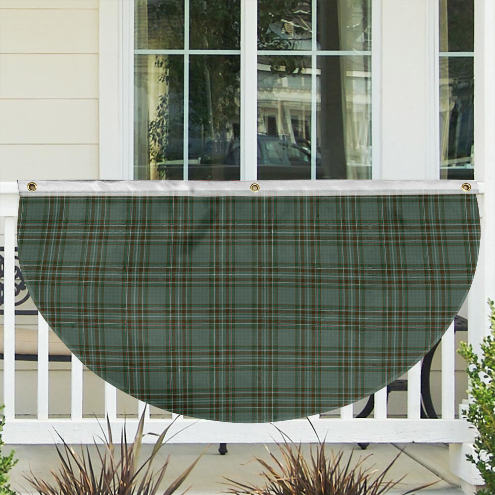 ScotsTee Shop Scottish Kelly Dress Tartan Non-Pleated Fan Flag Bunting Banner