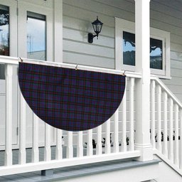 ScotsTee Shop Scottish Sandberg Tartan Non-Pleated Fan Flag Bunting Banner