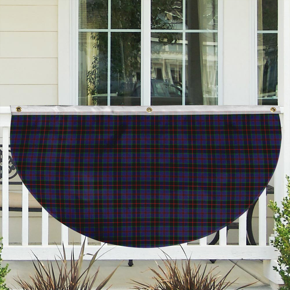 ScotsTee Shop Scottish Sandberg Tartan Non-Pleated Fan Flag Bunting Banner