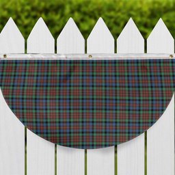 ScotsTee Shop Scottish MacDuff Hunting Ancient SC Tartan Non-Pleated Fan Flag Bunting Banner