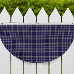 ScotsTee Shop Scottish Ochterlony Tartan Non-Pleated Fan Flag Bunting Banner