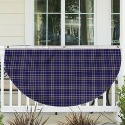 ScotsTee Shop Scottish Ochterlony Tartan Non-Pleated Fan Flag Bunting Banner