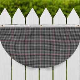 ScotsTee Shop Scottish Kerr Shepherd's Tartan Non-Pleated Fan Flag Bunting Banner