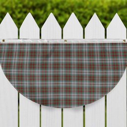 ScotsTee Shop Scottish MacBean Dress Tartan Non-Pleated Fan Flag Bunting Banner