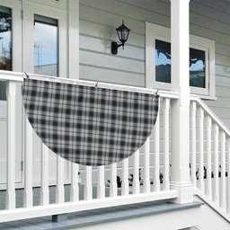 ScotsTee Shop Scottish MacTavish of Dunardry Dress Tartan Non-Pleated Fan Flag Bunting Banner