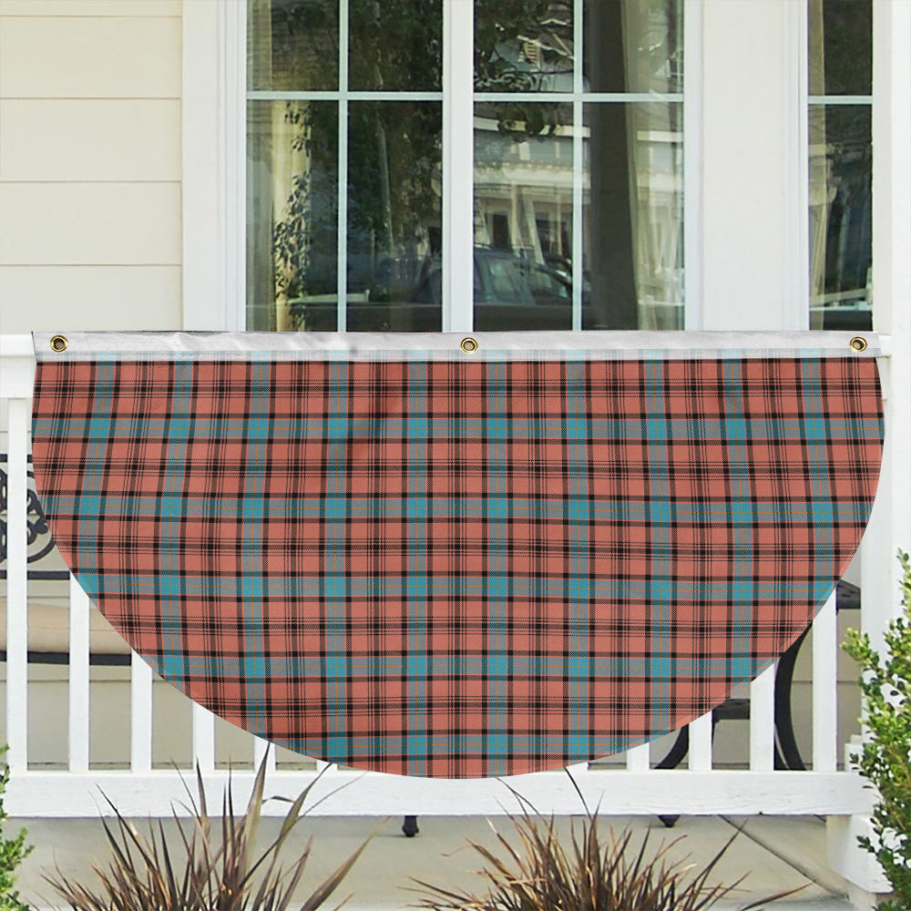 ScotsTee Shop Scottish Hannay Dress Ancient Tartan Non-Pleated Fan Flag Bunting Banner