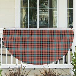 ScotsTee Shop Scottish Hannay Dress Ancient Tartan Non-Pleated Fan Flag Bunting Banner