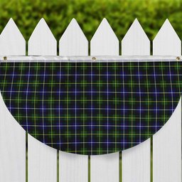 ScotsTee Shop Scottish McNeil of Barra Modern Tartan Non-Pleated Fan Flag Bunting Banner