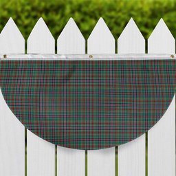 ScotsTee Shop Scottish Russell Old Ancient Tartan Non-Pleated Fan Flag Bunting Banner