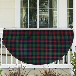 ScotsTee Shop Scottish McLennan Modern Tartan Non-Pleated Fan Flag Bunting Banner