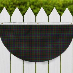 ScotsTee Shop Scottish MacDuff Hunting Tartan Non-Pleated Fan Flag Bunting Banner
