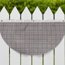 ScotsTee Shop Scottish Shaw Dress Tartan Non-Pleated Fan Flag Bunting Banner