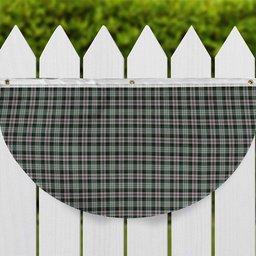 ScotsTee Shop Scottish MacDuff Dress 2 Tartan Non-Pleated Fan Flag Bunting Banner