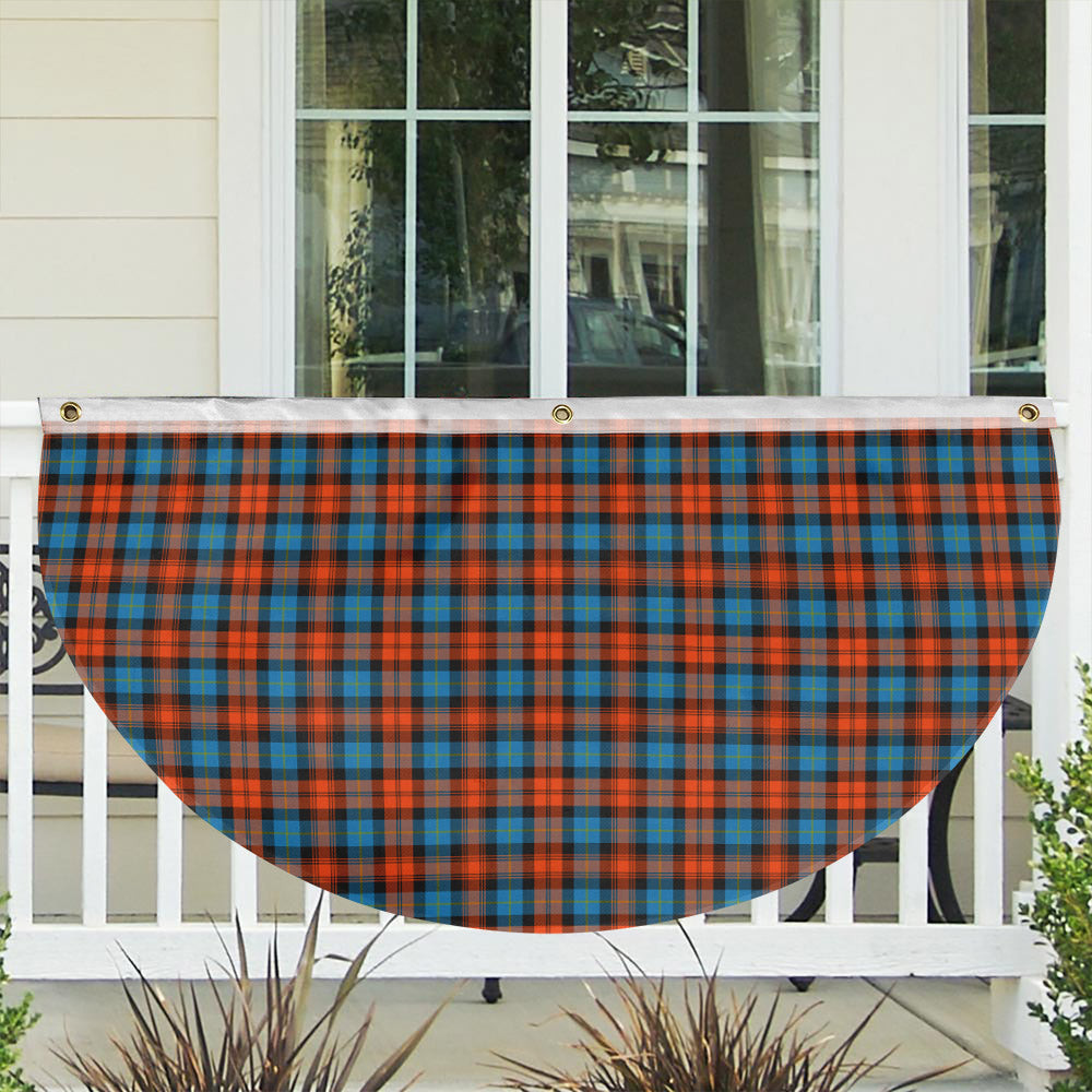 ScotsTee Shop Scottish MacLachlan Ancient Tartan Non-Pleated Fan Flag Bunting Banner