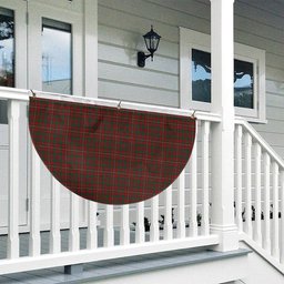 ScotsTee Shop Scottish MacKinnon Tartan Non-Pleated Fan Flag Bunting Banner