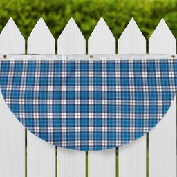 ScotsTee Shop Scottish Roberton Tartan Non-Pleated Fan Flag Bunting Banner