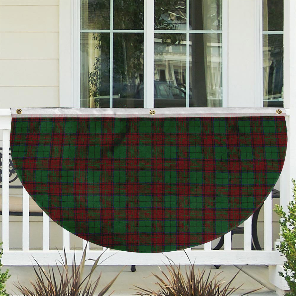 ScotsTee Shop Scottish McInery Tartan Non-Pleated Fan Flag Bunting Banner