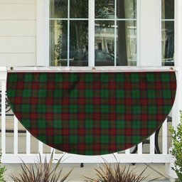 ScotsTee Shop Scottish McInery Tartan Non-Pleated Fan Flag Bunting Banner