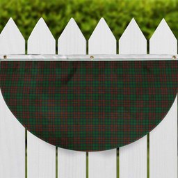 ScotsTee Shop Scottish Matheson Hunting Highland Society of London Tartan Non-Pleated Fan Flag Bunting Banner