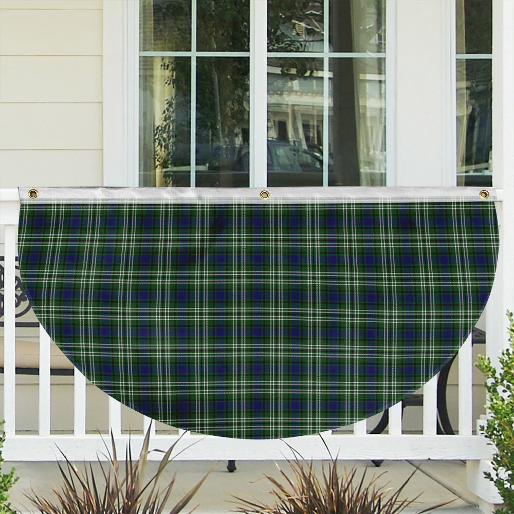 ScotsTee Shop Scottish Spottiswood Tartan Non-Pleated Fan Flag Bunting Banner