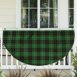 ScotsTee Shop Scottish McAuley of Lewis Ancient Tartan Non-Pleated Fan Flag Bunting Banner